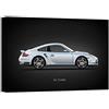 DìMò ART Quadro Stampa su Tela con Telaio in Legno Rogan, Mark Porsche 911 Turbo 997 2007 Misura 70x50 CM