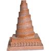 HEANUJJ Riproduzione di Torre di Babele in Resina, Scultura Architettonica Realistica e Leggera Processo di Stampa a Mano, Decorazione per Casa e Bar