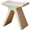 MinHuianG Sgabello Basso in plastica Creativa, Sgabello per Doccia da Bagno Antiscivolo Impermeabile, Comodo Sedile per Scarpe Forte Cambio per Soggiorno Cucina Camera da Letto, 43,5×24×41,5 cm,Grigio