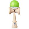KROM Kendama Originale in Legno per Principianti ed esperti - Pop LOL Verde Chiaro - Gioco di abilità per Esterni e Interni - Giocattolo in Legno con Corda e Palla