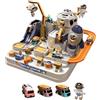 Genérico City Rescue Playset - 3122,511 Cm, Giocattolo Da Corsa per Bambini, Mini Auto con Astronauta | Gioco Di Auto Educativo Prescolare, Giocattolo Di Apprendimento per Bambini E Ragazze Di 3 Anni Gioco