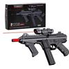 Generico Mitra Giocattolo con Luce cm 28 Fucile Giocattolo Bambini Mitra Compatto Pistola Giocattolo Mitra MP5 M4 Gioco con Luci Mitragliatrice Giocattolo per Bambini Gioco Fucile Mitragliatore Cosplay (a)