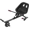 YOICUATGNA Go-Kart con doppio ammortizzatore, hoverboard fissaggio sedile accessorio per hoverboard da 6,5 pollici a 10 pollici, lunghezza del telaio regolabile per bambini e adulti (non incluso hoverboard)