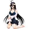 Jilijia Albedo Figura Albedo Seduta Figura Figura Anime Cartoon Girl Albedo Action Figure da Collezione Ornamenti Desktop