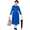 I LOVE FANCY DRESS LTD COSTUME DA BAMBINAIA VITTORIANO DELUXE PER DONNE - INCLUDE: COSTUME, 60CM BOMBETTA E BORSA (GRANDE EUR 42-44)