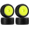 INJORA Pneumatici e Ruote Unglued Pin Buggy per Aggiornamento Losi Micro-T 1/28