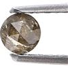Sparkling Fancy Diamonds DIAMOND NATURAL 0.20 CT Diamante Rotondo Taglio Rose Colore Marrone