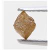 Sparkling Fancy Diamonds Diamante Grezzo Naturale Brown 0,24TCW Forma Cubo Per Gioielli