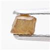 Sparkling Fancy Diamonds Diamante Naturale Grezzo Forma Cubo 0.24ct Colore Brown Yellow Mix