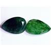 harshj_0 Gemma Naturale Berillo Verde a Forma a Goccia 22.55 Ct 2 Pz + Regalo