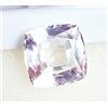 harshj_0 Naturale Bianco Zaffiro 8 A 10 KT Certificato Loose Gemma Cuscino Forma H430