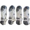 Under armour 4 Paia Under armour Ua Performance Tech No Show Calzini Grigio - Grande