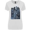 Gildan Maglietta Donna A Manica Larga Speaker Stack Music HI-FI