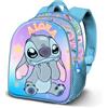 Disney Lilo e Stitch Mischievous-Zainetto Basic, Blu, 30 x 38 cm, Capacità 13 L
