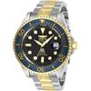 Invicta Pro Diver Orologio da Uomo in acciaio inossidabile con movimento Automatico - 47mm, Two Tono/Grigio