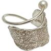 VCODWCSJO Anello da donna in argento Sterling, linea geometrica, leggero, di lusso, di fascia alta, alla moda, Adjustable opening, Metallo, Zirconia cubica
