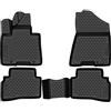 Element Tappetini in gomma 3D per Ford Fiesta (2011-2015 e 2015 oggi) - Set completo, gommini antiscivolo
