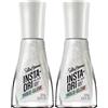 Sally Hansen Insta-Dri, Holo-Glow, Shine Bright, Smalto Unghie, Semplice da Usare, Resistente, Colori Bellissimi, Si stende facilmente sulle Unghie, Non Sbava, 0.3oz (Confezione da 2)