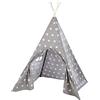 ROBA - Tenda da gioco Little Stars, tappetino e borsa da trasporto, wigwam per camerette e spazi aperti
