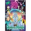 Grupo Erik: Poster Rick & Morty 4ª Stagione | Poster da parete Rick e Morty, 61x91,5cm, carta lucida | Poster da muro, incorniciabile | Poster serie animata, poster camera da letto, poster ragazzi