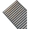 SpazioTessile Tappeto Cucina Stuoia Passatoia Corsia Antiscivolo Bamboo Naturale Degradè ch (Grigio Degradè, 55x140)