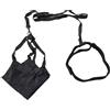 Vvikizy Resistenza al Paracadute di Nuoto Set di Attrezzature di Addestramento, Cinghia di Resistenze Acquatiche da 40 Cm, Fibbia Antiralitini Nylon PP, Allenatore della Piscina con (Nero)
