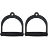 Generico D Handle Cable Attachment - Fitness Pulley Grip Set, Durable Workout Cable Handle Pair, Strength Machine Attachment Back Training Arm Exercise Bicep Curl Tricep Workout Tool | Gym Athletes