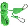 Generisch Fune riflettente con tenditore in nylon, regolabile da 4 a 5 m, carico di rottura 190 kg, impermeabile, resistente ai raggi UV, moschettone in alluminio, per campeggio, escursionismo, kayak, amaca