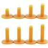 EMMALOUISESMITH 8 Pezzi Tee Golf in Gomma,Tee Gomma da Tappetino per Driving Range,Adatti per Interni ed Esterni, Diverse Misure 35 mm/42 mm/54 mm/60 mm/65 mm/70 mm/75 mm/80 mm