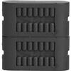 NUMNBE Surfboard Inserted Piece, Set di 2 Pezzi in Plastica Nera, 5,5x2,7x1,9cm - Accessori Professionali, Facile Installazione, Per Tavole da Surf e Salvataggio