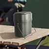 Vibsky Kit da campeggio in alluminio leggero portatile da 3 pezzi Set di pentole per riscaldamento all'aperto attrezzatura da cucina escursionismo verde