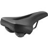 CUCUBA Sella Montegrappa Apnea Plus Ergonomica Impermeabile in Eco Pelle da Bici per Uso Quotidiano Ebike Cargo Bike Long Tail con Elastomeri e Imbottitura in Memory Foam