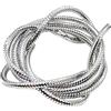 Kfwfuaee 8/6 / 4mm Argento Scala Tubo Intrecciato Pesca A Mosca Rib Esche Materiali Mosca Attrezzatura Da Pesca 8/6 / 4mm Materiali Corpo Tubo