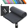 HiiPeak Asciugamano Microfibra - Salvietta Leggera e Assorbente, Ideale Come Gym Towel e Telo Palestra, Perfetto per Viaggio
