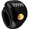 Genérico Contatore elettronico - Clicker di conto digitale | Dispositivo di conteggio portatile | Tracker con schermo LED, design portatile per eventi, inventario sportivo, assistenza, tessuto D
