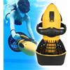 Generic Scooter Subacqueo da 500W, Veicolo Elettrico di Propulsione per Immersioni con 2 velocità e Batteria 24V 10Ah - Elica Subacquea per profondità Fino a 20M per Snorkeling, Nuoto e Avventure Marine