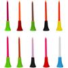POXZSFX Accessori da Golf compatti, durevoli, Doppi Tee, Chiodi per Palline, per Interni ed Esterni, 10 Pezzi, durevoli, Doppi Tee da Golf in plastica, Chiodi, 10 Pezzi, 83 Millimetri