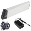 JCXYL EV Batteria Pieghevole per ebike da 36V 10Ah 13Ah 15Ah 17Ah; Pacco batterie al Litio Integrato da 48V 10Ah 12Ah 14Ah per Motore di Bici elettrica con Caricabatterie.,48v 10.4ah