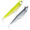 FIIISH Double Combo Search Black Minnow No.1-7cm - 4.5g - Lime Juice UV + Silver Strike - BM3034
