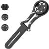 Helilyco per bicicletta Computer Mount Stand Lega di alluminio Manubrio Staffa Angolo Regolabile Compatibile con Cateye per Bryton