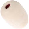 NULYLU Boa Galleggiante Bianco in PVC 15x20 CM per Attrezzature da Pesca e Segnalazione in Acque Dolci, Adatta a Gabbie di Acquacoltura