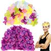 Sosoport 2 Pezzi Cuffia da Bagno Donna con Petali di Fiori Elasticizzata in Nylon, Minimizza L'attrito per Nuotare Agevolmente in Spa e Piscine