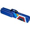 KiBcsLic Borsa Porta Stecche Biliardo Custodia Stecche Pool Sacca Stecche Snooker Borsa Stecche Trasporto Oxford Robuste E Scomparti Multipli Adatta, Blu