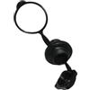 Homoyoyo 2 Pezzi Tappo a Vite per Valvola Aria in PVC Nero per Gommone e Materasso Gonfiabile, Leggero e Resistente, Adatto per Valvole da 2,0 Cm a 2,2 Cm, per Kayak e Zattere