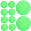 GALPADA 50 Pezzi Palline da Ping Pong Smerigliate in Plastica Pp 40mm Resistenti e Rimbalzanti per Giochi e Decorazioni Fai da Te Tinta Chiara