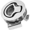 SEVEQIS Marine Serratura A Pavimento Fibbia Maniglia Anello in Acciaio Inox 316 Deck Box Copertura Chiave Porta Serratura Hardware Nave Yacht(Keyless)