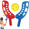 Generico Set Di Palline Scoop Toss - Kit Da Gioco Compatto All'aperto, Attrezzatura Ricreativa Durevole, Attività Familiare Confortevole | Gioco Educativo Interattivo Con La Palla Per La Spiaggia, Prato, Corti
