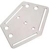 ZYIHNIRB Scuba Diving Weight Realizzato in Acciaio Inox 316 per Immersioni Tecniche Scorrimento Laterale Fermacorda Robusto Fissaggio Metallo
