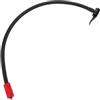 YARNOW Adattatore Flessibile per Gonfiatore Pneumatici Filettatura Esterna M6, di Prolunga 50 CM in Alluminio per Compressore Aria, Compatibile Pompe Manuali e Gonfiabili
