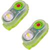 LA BAIESO Attrezzatura di Sicurezza e Sopravvivenza - Luce Stroboscopica Automatica per Giubbotto di Salvataggio - Verde